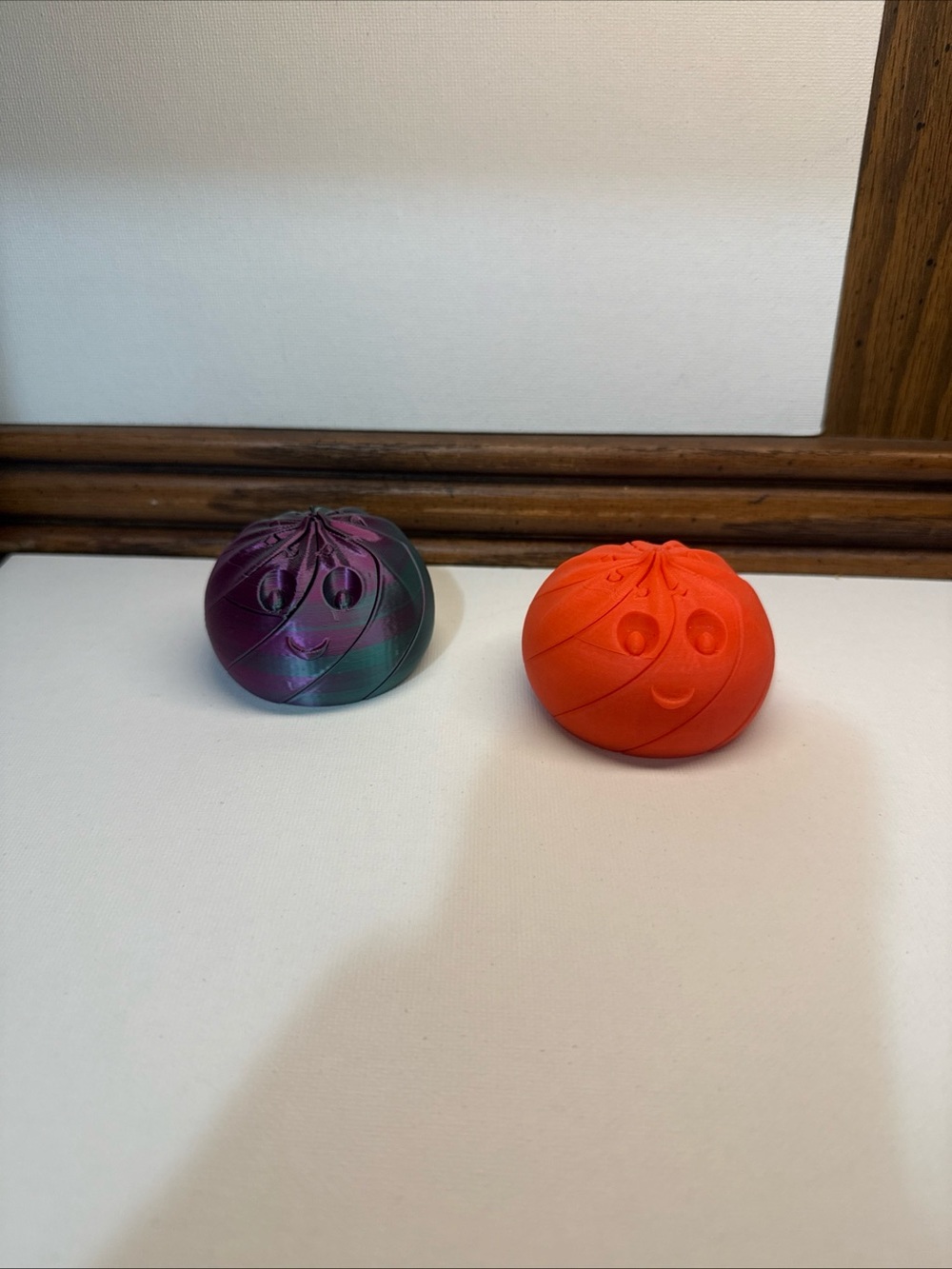 3D Printed Fidget Dumplings Set of 2 Glow in the Dark Sensory Desk Toys